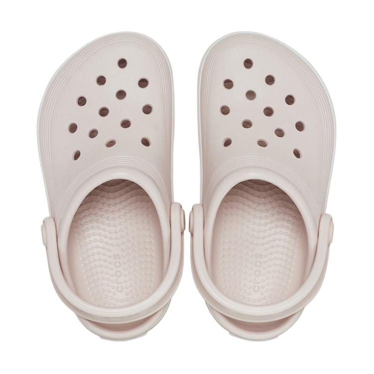 Crocs Comfortable Versatile Non-Slip Durable Childrens Sandals Kids Sandals Pink White 208477-6UR