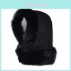 Winter Outdoor Reiten Ski Thermischer Nackenschutz Plüsch Kapuzenmütze Für Damen
