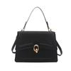 Handbag Bag Women's New Solid Color Texture Handbag Commuting Simple Messenger Small Square Bag