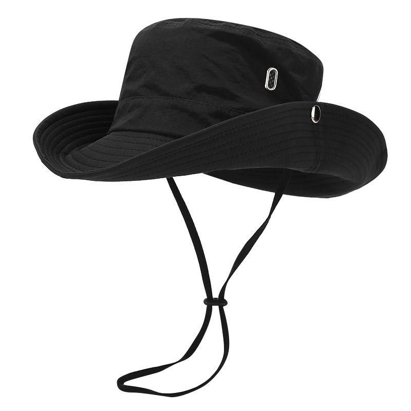 Men Sun Hat Wide Brim UV Protection Safari Hiking Camping Bucket Hats Fishing Fisherman Hat