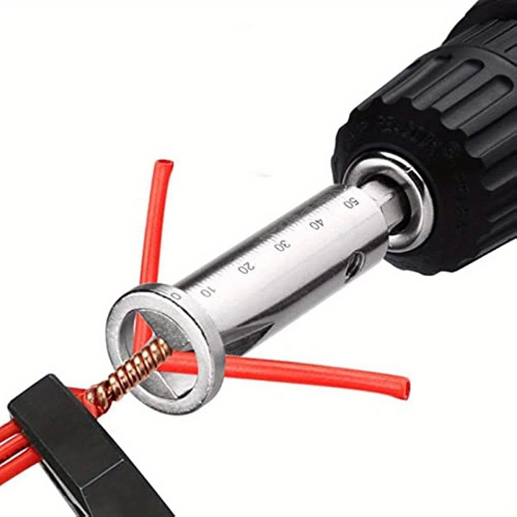 Universal Wire Twisting Tool Electrical Cable Quick Connector Automatic Twisting Wire Stripping Stripper Twister Drill Driver