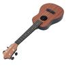 Ukulele Set 23in 4 String Guitar Musical Instrument with Bag Strap Pickup Tuning Clip for Beginner