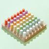 Children'S Montessori Early Education Wooden Colorful Plugboard Hand-Eye Coordination Training Color Cognitive Educational Toys