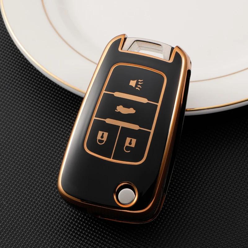 Tpu Car Key Holder Case For Chevrolet Cruze Aveo Trax Sail Malibu Captiva Opel Vauxhall Astra J Corsa Insignia Mokka