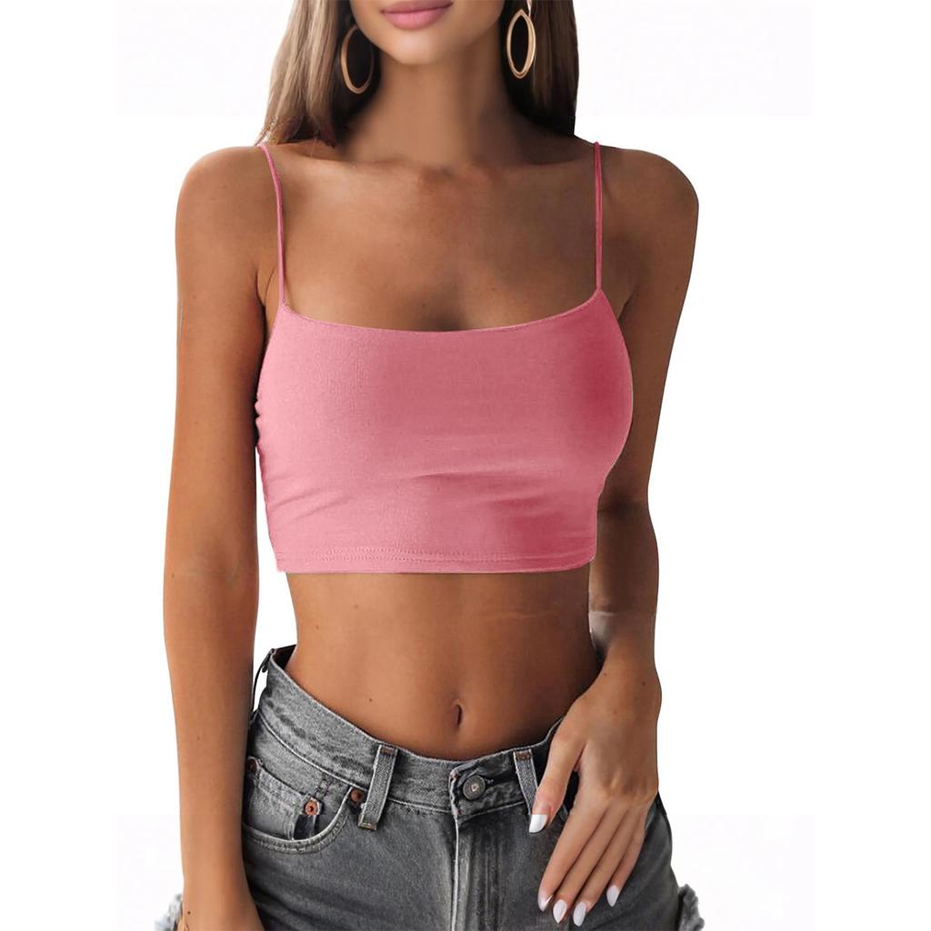 Damenmode Farbe Enganliegendes Westentop