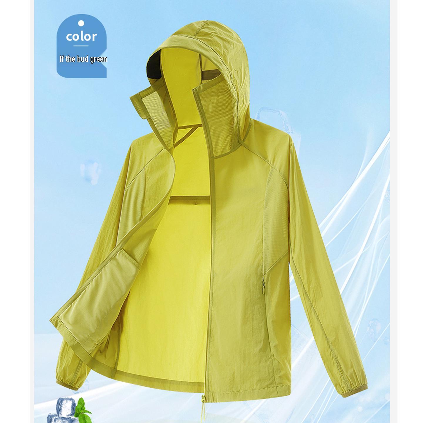 Unisex Lightweight UV Protection Cycling Jacket - Breathable Outdoor Summer Sunscreen Clothing Small