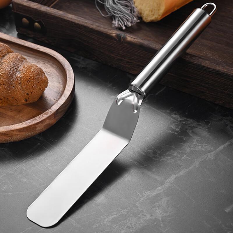 

Small Stainless Steel Cheese Spreader and Cake Scraper