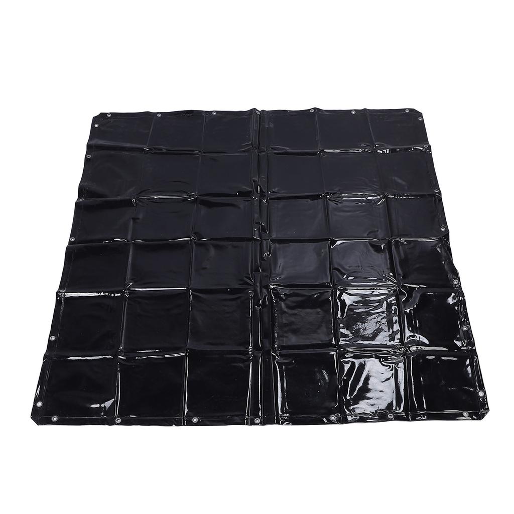 Safety Welding Curtain 5.7 X 5.7ft 6 Level UV Resistant Hanging Welding Screen with Cable Ties for W