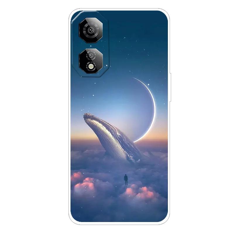 Für ZTE nubia Neo 2 Klare Hülle Z2352N Cartoon Cooles Silikon Handyhülle Für Nubia Neo 5G 8150N Transparenter Weicher TPU Schutz
