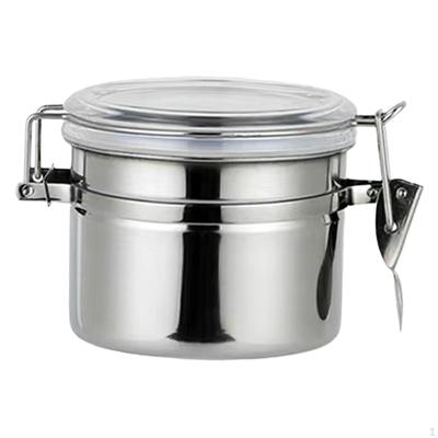 Airtight Coffee Bean Storage Tank, Multipurpose Kitchen Grain Jar, Tea Sugar Canister