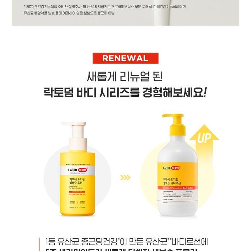 CKD Guaranteed - LACTODERM Beneficial Moisturizing Body Lotion