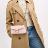 Coach Bolso Bandolera Acolchado de Cuero Tabby 20 Clásico Bolso de Hombro Pequeño para Mujer Latón Rosa CP149-B4B5