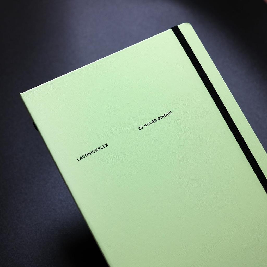 Laconic Binder A5 FLEX Beige Loose-Leaf 20-Hole LFX13-BE