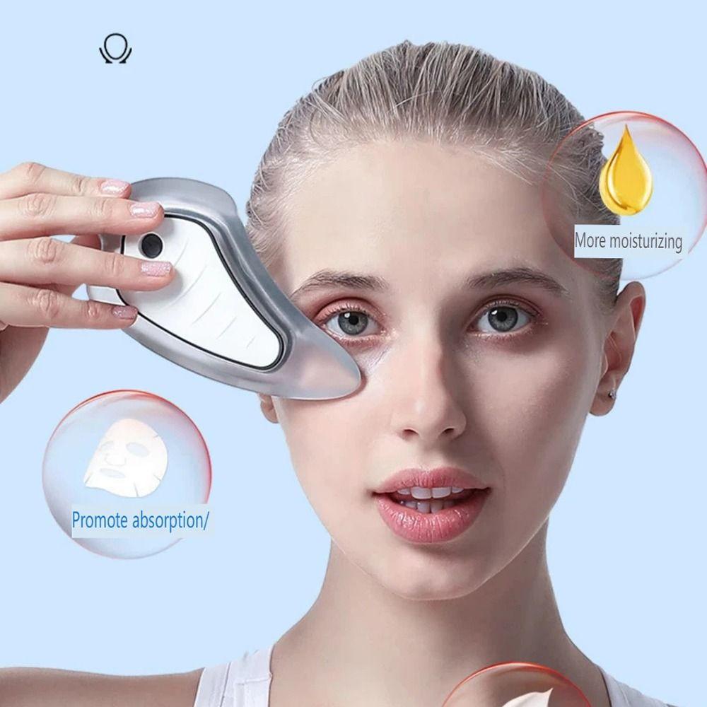 Vibration Massage Vibration Neck Lift Device Lift Tighten Facial Lift Gua Sha Board Skin Care