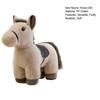 Horse Plush Doll Soft Stuffed Animal Toy Realistic Pony Desk Ornament Classic Birthday Gift for Children