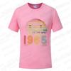 Unisex Vintage 1965 Print T-shirts for Unisex WoUnisex Birthday Vintage Letter Design Tshirt Short Sleeve Clothes Fashion Casual Tee Clothing