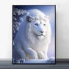 Diamentowe malowanie Nowości Królewna Śnieżka Lew Diy Pełne kwadratowe okrągłe wiertło Haft ze strasem Zimowy krajobraz Zwierzęta Mozaika Zestaw do szycia krzyżowego