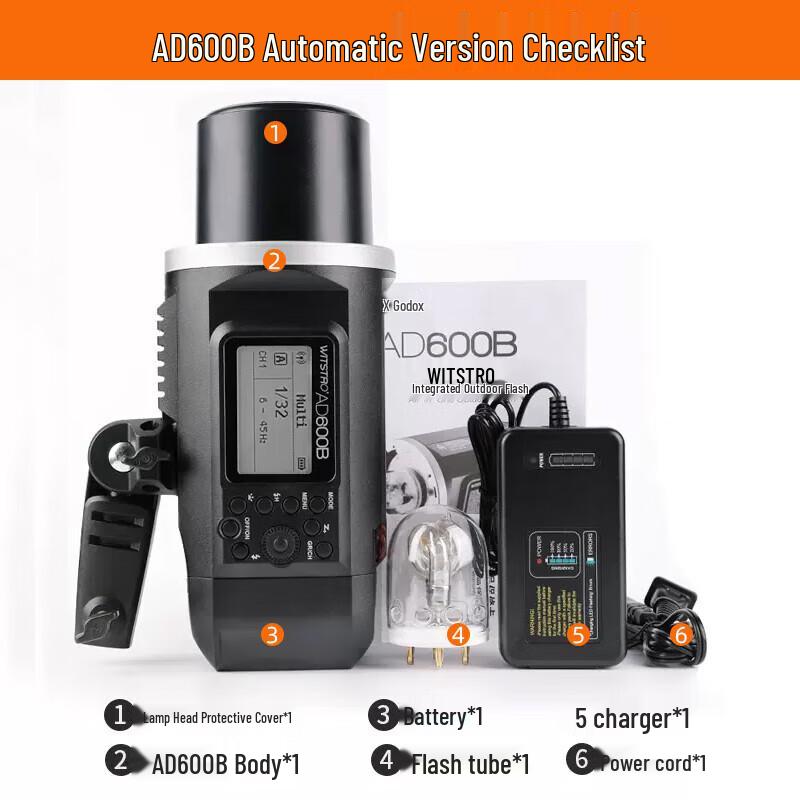 Godox AD600B TTL HSS Outdoor Studio Flash Standard