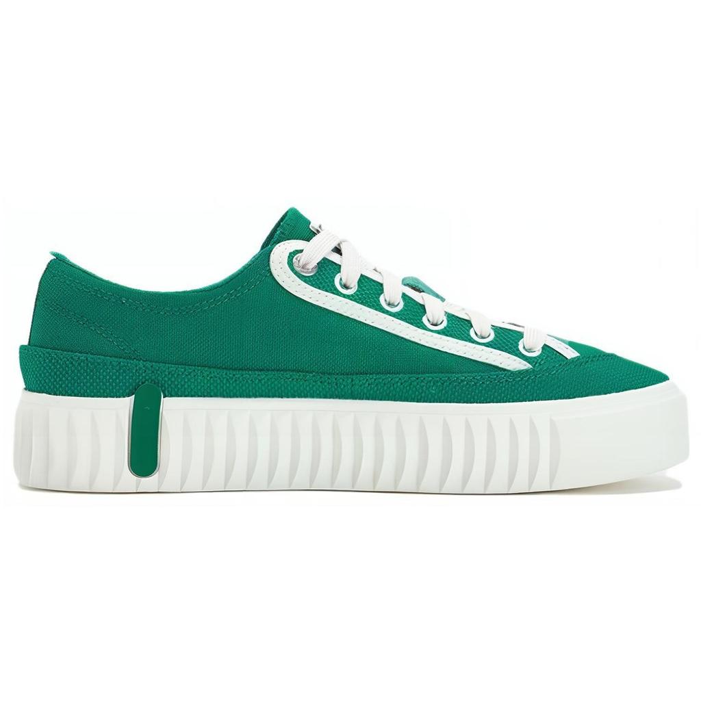 FILA Comfortable Versatile Low-Top Canvas Shoes Women sneakers White Green F12W322310FBA