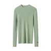Autumn/Winter 2025 Women's Slim-Fit Striped Cashmere Embroidered Knit Top