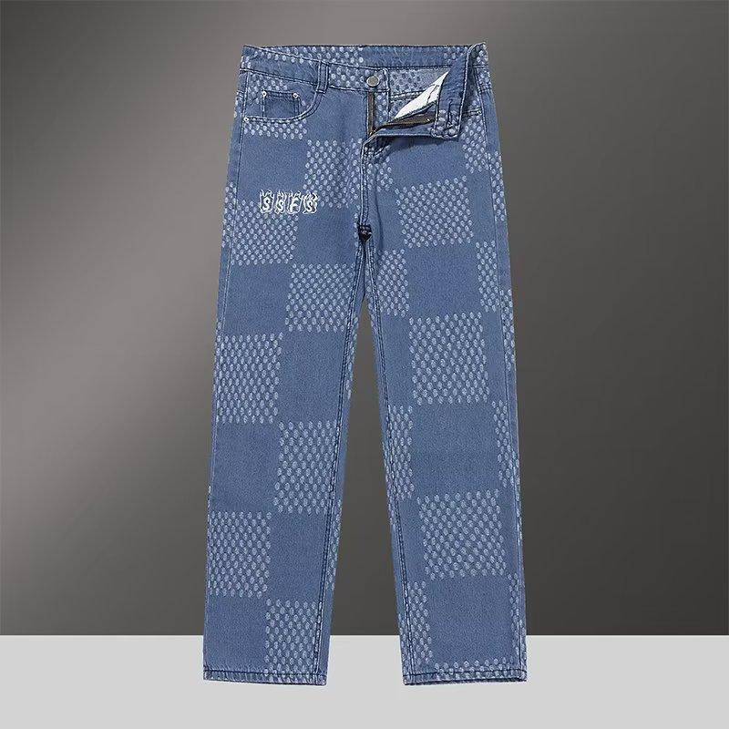 Lente Herfst Denim Kledingset voor Heren Stijlvol Jasje Jeans 2-delige Set Working Class Stijl Gedurfd Mode Statement