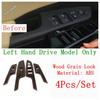For Honda CRV CR-V 2012 - 2016 Car Door Armrest Window Glass Lift Switch Button Panel Cover Trim ABS Matte Accessories Interior