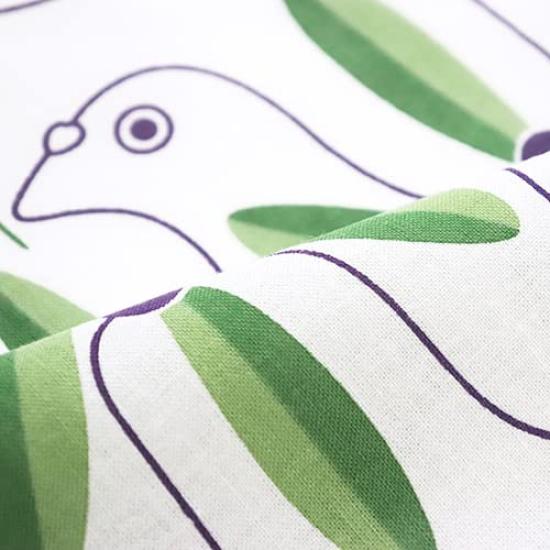 Dyeing Anbo Tenugui Authentic Dyed Cotton Tokuoka Made In Japan 35cm X 100cm "Paloma Green" 100%
