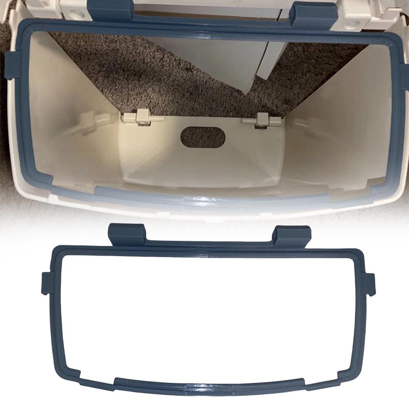 Caravan Trash Can Hartal Bracket D Ring Beige Grey Trash Bin Holder For LMC Hobby Dethleffs Camper Motorhome RV Sanitary Storage