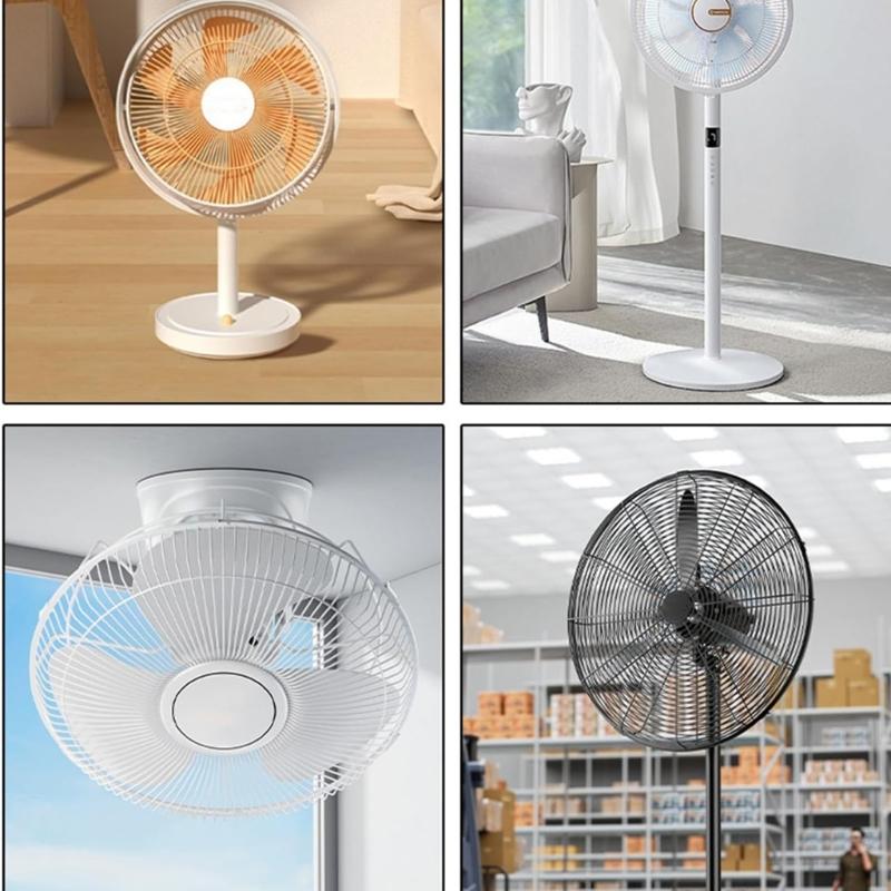 Reusable Electrostatic Fan Dust Cover Breathable Filter Guard Nonwoven Texture Suitable for Home Office Desk Fans