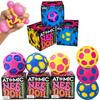 Atomic Needoh Pop-Out Mesh Ball Sensory Therapy Toy Non-Toxic Multicolored Knead Stretch Anxiety Relief Office Desk Fidget Toy