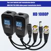 Highly Speed Coaxials to Twisted Pair Converters Supports AHDs CVIs TVIs CVBS Signals ABS Construction Easy Installation