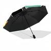 1pc Heart Flowers Automatic Open/Close Umbrella, Portable Folding Umbrella, Compact Travel Umbrella For145