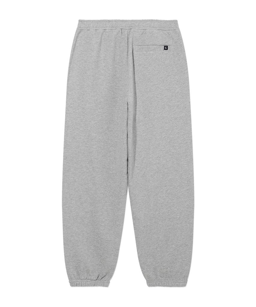 COVERNAT Regular Authentic Sweat Jogger Pants Melange Gray