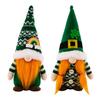 Leaf Delightful Green Festival Display Doll With Modern Design And Colorful Knitted Hat Events For