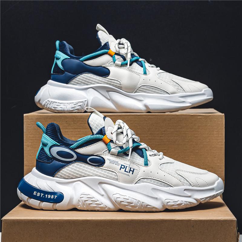 Men's shoes new summer casual breathable casual little white sports shoes teen height-increasing dad ins shoes