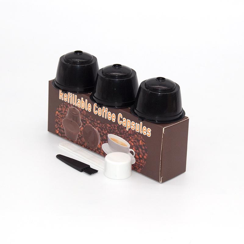 Reusable Coffee Filter Cup for Nespresso Dolce Gusto Capsules