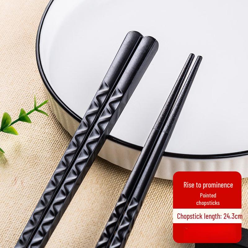 Black Reusable PET Chopsticks