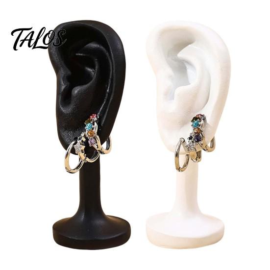 Talos Human Ear Earrings Holder, 3D Printed Earring Stand, Shape Jewelry Hanger Display Stand for Dresser Countertop