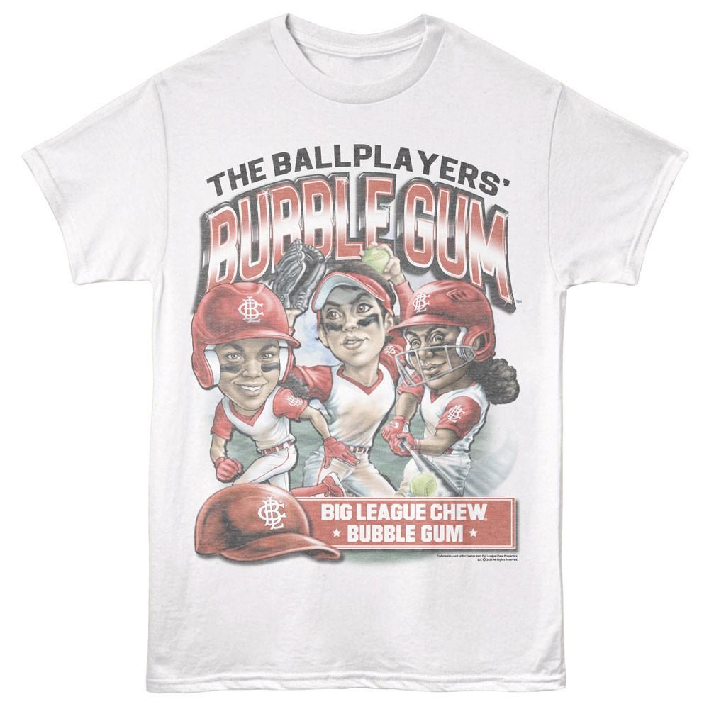 Big League Chew Women s Red Softball Team Players Men s T Shirt XXXL