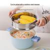 ChuyiQi 26cm Ceramic Non-stick Soup Pot with Lid