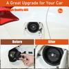 Car Fuel Lid Petrol Gas Tank Locking Cover Trim For Nissan Juke 2011-