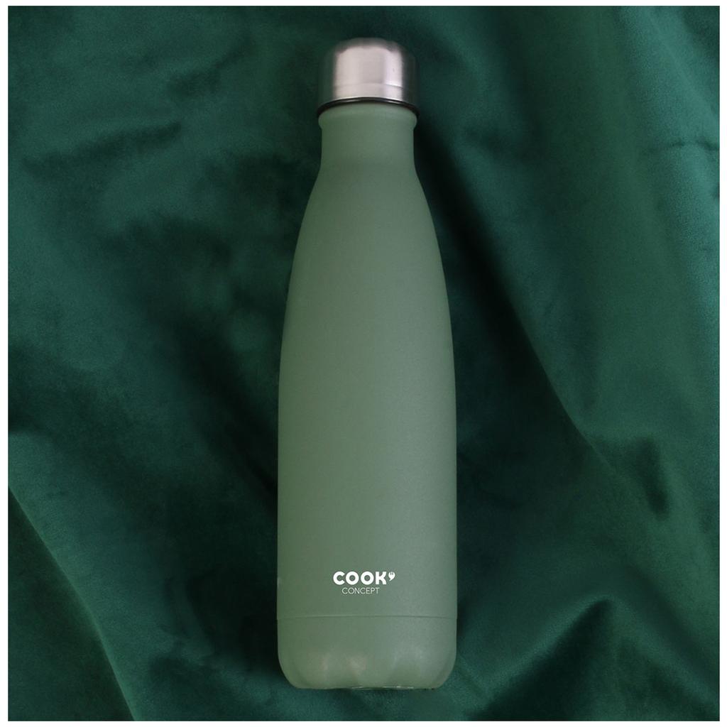 Les Trésors De Lily [A3500] - Designová termoska 'Pure' zelená - 25x6 cm (500 ml)