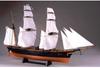 Woody Joe 1/75 Kanrin Maru (with Sails) Wooden Model Assembly Kit (Ship)