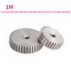 1M Spur Gear 42T/43T/44T/45T/46T/47T/48T/49T/50T/51T/52T/53T/54T/55T/56T 45# Carbon Steel Thickness 10mm