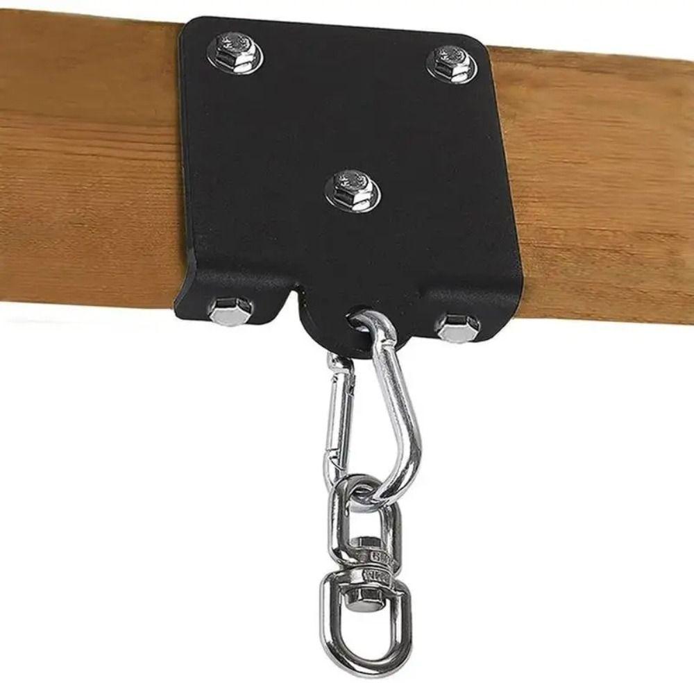 Sturdy Wall Mounted Hook Rust-Proof 360 Rotation Beam Hook Stable Boxing Bag Hanger Swing
