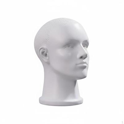 Realistic Mannequin Head With Ear Holes Hairpiece Holder Versatile Hat Display Stand for