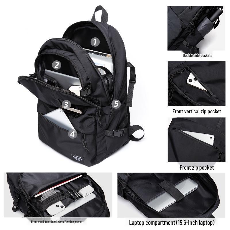 Summer Mori Style Korean Backpack for Students - Trendy Large Capacity Men's Bag