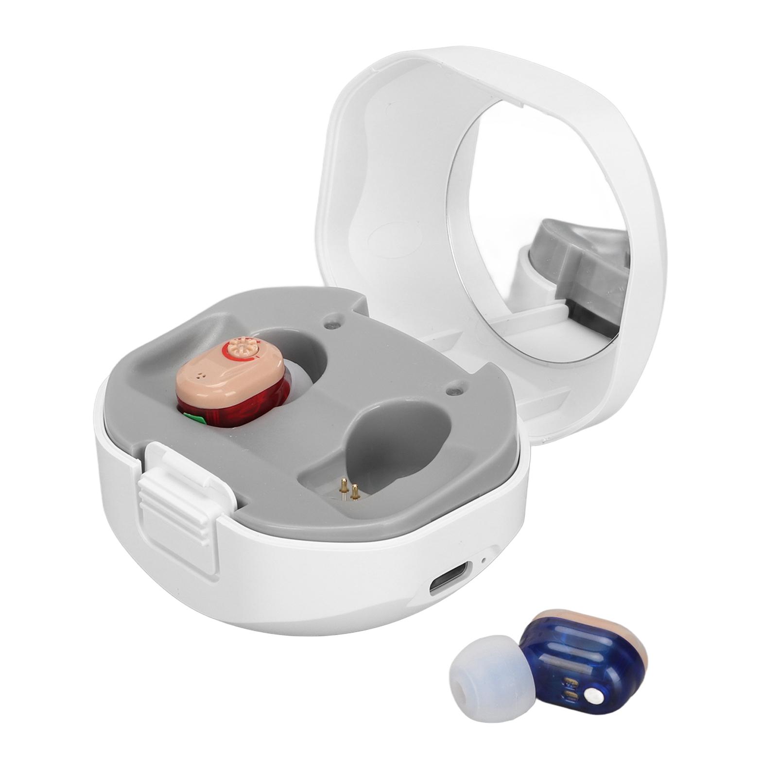 

Наушники-вкладыши Слуховые аппараты Перезаряжаемый Шумоподавляющий Легкий Цифровой Усилитель Слуха для