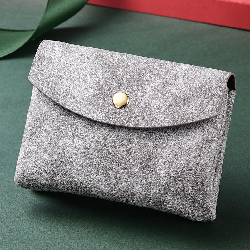 Doppellagige Wechselgeldtasche, Kartenetui für Herren und Damen, große Kapazität, Münzfach, weiche Tasche mit Druckknopf, kleine Mini-Kurzgeldbörse.