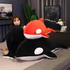 1pc 60-100CM Huge Killer Whale Plush Toys Creative Sleeping Pillow Stuffed Soft Animal Oan Shark Dolls for Kids Boys Gift